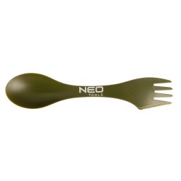 NEO TOOLS Kemping eveszkz, 3 az 1 ben, ABS manyag 63-168