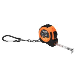 NEO TOOLS Mini mrszalag, 2 m x 13 mm, Rendelsi egysg: 24db 67-200