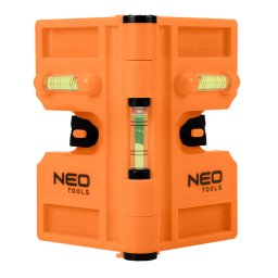NEO TOOLS Oszlopvzmrtk, llthat mgneses szrak, 3 libella 71-003