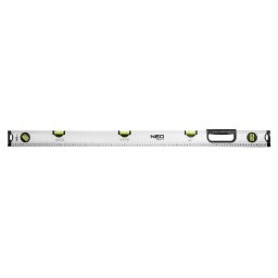 NEO TOOLS Vzmrtk, alumnium, lejtsmr, 5 libella, foganty, 100cm 71-124