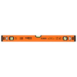 NEO TOOLS Vzmrtk, alu, 3 libells, S 300, 60cm 71-132