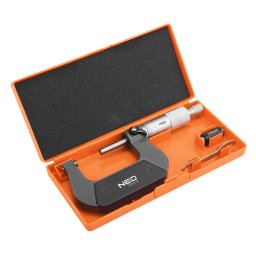 NEO TOOLS Mikromter, manyag tokban, 25-50mm 75-021