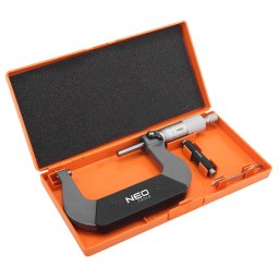 NEO TOOLS Mikromter, manyag tokban, 50-75mm 75-022