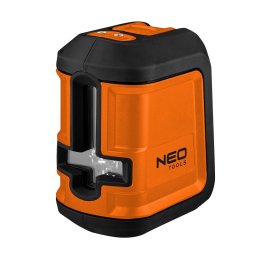 NEO TOOLS Lzeres szintez, nbell keresztvonallzer 15m, mgneses tartval, zld 2 v garancival 75-106