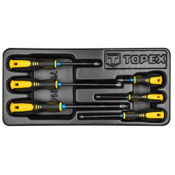 TOPEX Csavarhz kszlet PH, 6db, mhelykocsitlcval 79R514