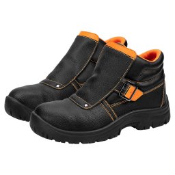 NEO TOOLS Munkavdelmi bakancs, hegesztbakancs, S1P SRC, br, 45 82-180-45
