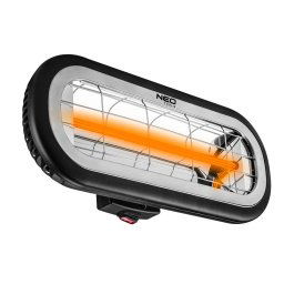 NEO TOOLS Halogn, infravrs hsugrz 2000W, IP65, infravrs arany halogn izz, kl s beltri, fal s menny., 24m2-ig 2 v garancival 90-032