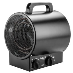 NEO TOOLS Ipari Elektormos hsugrz termosztttal 3kW, ipari, szabadonll, 291 m3/h 2 v garancival 90-066
