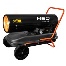 NEO TOOLS Gzolajos hlgbefv, 30kW, 34l, fogyaszts: 2.8l / h, teljestmny: 750 m3 / h, kerekekkel 2 v garancival 90-081