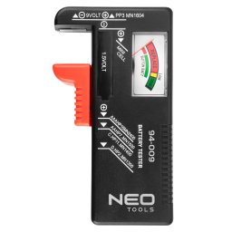 NEO TOOLS Akkumultor s elemteszter, 1,5-9V-ig 94-009