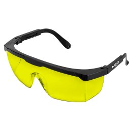 NEO TOOLS Vdszemveg, srga lencskkel, llthat szrral 97-506