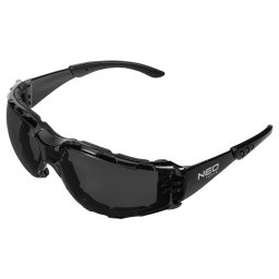 NEO TOOLS Vdszemveg, polifoam porvd peremmel, stttett lencskkel, F osztly ellenllsgi osztly 97-522