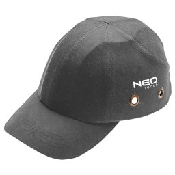 NEO TOOLS Munkavdelmi baseball sapka, merevtettl, szrke, CE 97-591