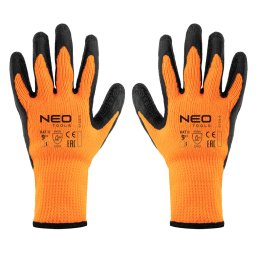 NEO TOOLS Munkakeszty, hszigetelt, latex bevonat poliszter, 2242X, 9" 97-612-9