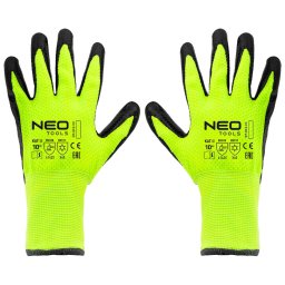 NEO TOOLS Munkakeszty, hszigetelt, latex bevonat akril anyag, 4142X, 10" 97-613-10