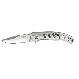 TOPEX Ks, sszecsukhat ks retesszel, 8cm penge, teljes 185mm 98Z105