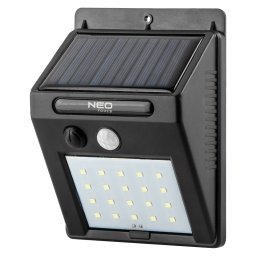 NEO TOOLS Napelemes fali reflektor 20 SMD LED 200lum, mozgsrzkel 99-055