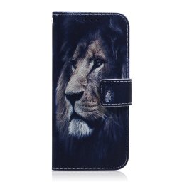 ART Motorola Moto G8 Power Lite LION pénztárcaborító