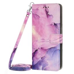 ART MARBLE Pénztárcahuzat pánttal Xiaomi Redmi Note 12 PURPLE