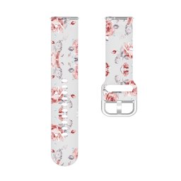 ART szilikon szíj Samsung Galaxy Watch 5 (40mm / 44mm) 5 Pro 45mm RED