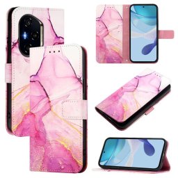 ART MARBLE Pénztárca tok Honor 400 5G PINK telefonhoz