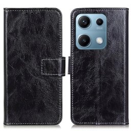 RETRO Pénztárca tok Xiaomi Redmi Note 14S fekete