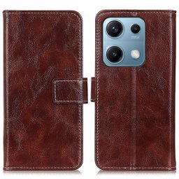 RETRO Xiaomi Redmi Note 14S pénztárcatok barna