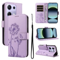 ART DANDELION Pénztárca tok Xiaomi Redmi Note 14S lila
