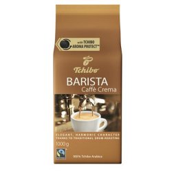 TCHIBO Kávé, pörkölt, szemes, 1000 g, TCHIBO "Barista Caffé Crema"
