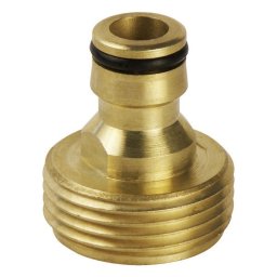 EXTOL PREMIUM kuplung csatlakozó, réz, külsőmenetes; 3/4