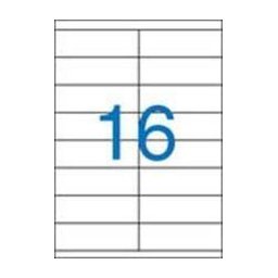 Címkék 105x37mm 2 soros 16 címke laponként 100 lap Victoria