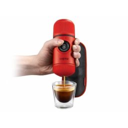 Wacaco Nanopresso Lava Red utazó kávéfőzőgép tokkal
