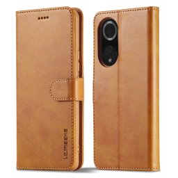 IMEEKE Wallet tok Honor 50 / Huawei Nova 9 világosbarna