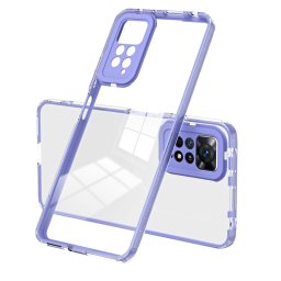 CRYSTAL Védőburkolat Xiaomi Redmi Note 11 Pro / 11 Pro 5G lila