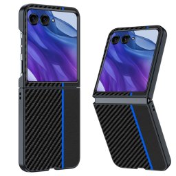 CARBON Védőburkolat a Motorola-hez Razr 50 Ultra kék