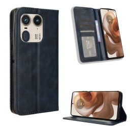 BUSINESS Pénztárca tok Motorola Edge 50 Ultra kék színhez