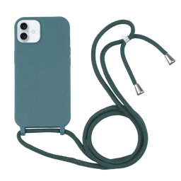 ROPE Fedő zsinórral Apple iPhone 16 mentazöld