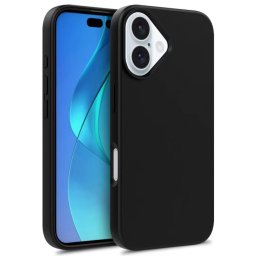 ECO RUBBER Védőburkolat Apple iPhone 16 fekete