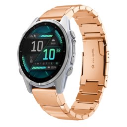 PÁNCÉR GYORSKILASZTÁS Fém szíj Garmin Fenix 8 43mm rose-gold