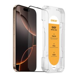 ENKAY KÖNNYŰ TELEPÍTÉS Védőüveg a Apple-hoz iPhone 16 Pro Max