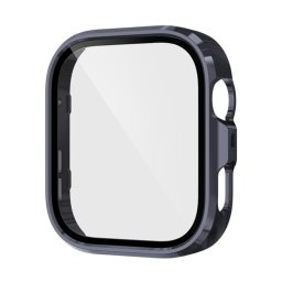 PC FULL COVER Műanyag védőtok üveggel Huawei Watch Fit 4 Pro sötétkék