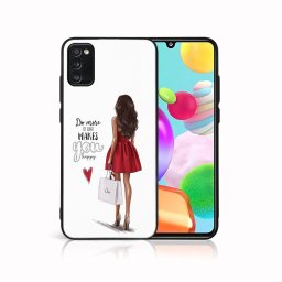 MY ART Védőtok Samsung Galaxy A41 RED DRESS (137) készülékhez