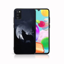 MY ART Védőtok Samsung Galaxy A41 -WOLF (247) készülékhez