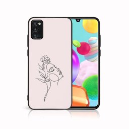 MY ART Védőtok Samsung Galaxy A41 ROSE GIRL (198) készülékhez