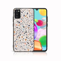 MY ART Védőtok Samsung Galaxy A41 BEIGE TERRAZZO (162) készülékhez