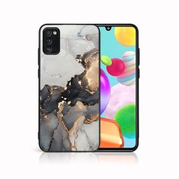 MY ART Védőtok Samsung Galaxy A41 GREY MARBLE (140) készülékhez