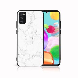 MY ART Védőtok Samsung Galaxy A41 WHITE MARBLE készülékhez (144)