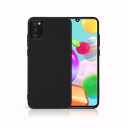 MY ART Védőtok Samsung Galaxy A41 CARBON (231) készülékhez