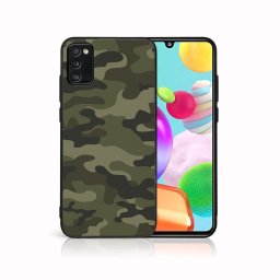 MY ART Védőtok Samsung Galaxy A41 GREEN CAMO (235)