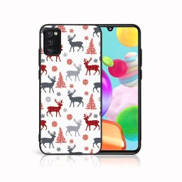 MY ART karácsonyi mintás Samsung Galaxy A41 DEER (068) telefontok